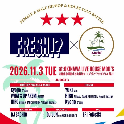 【FRESH!?×Link!】