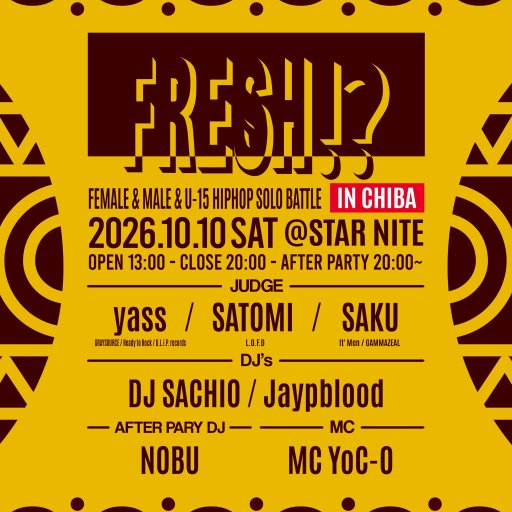 FRESH!? IN CHIBA