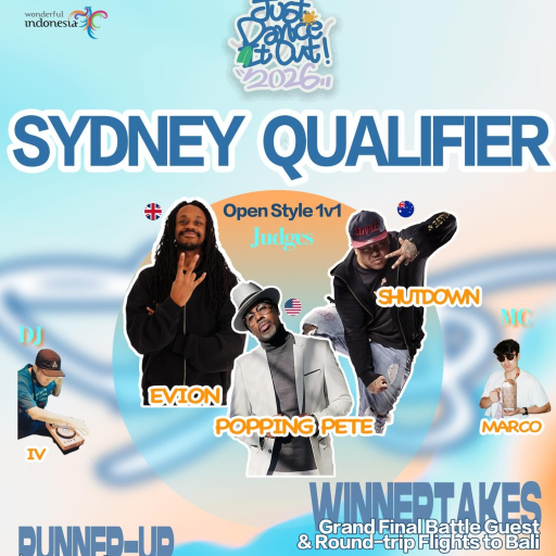 JDIO 2026 – SYDNEY QUALIFIER Openstyle