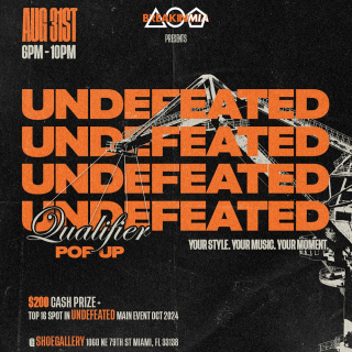 UNDEFEATED - Qualifier